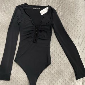 NWT - A&F eyehook body suit